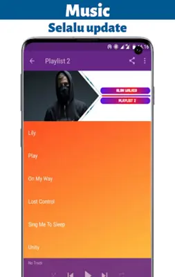 Alan Walker Best Song android App screenshot 2